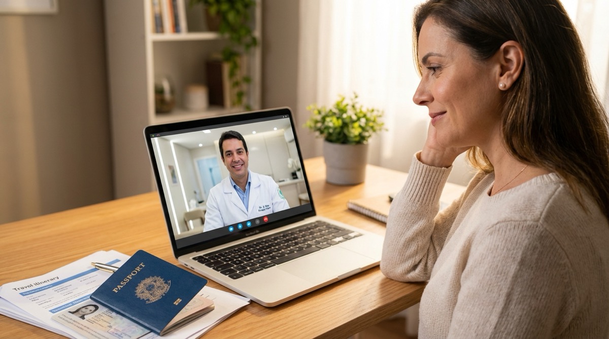 International patient guide - online consultation with Brazilian plastic surgeon