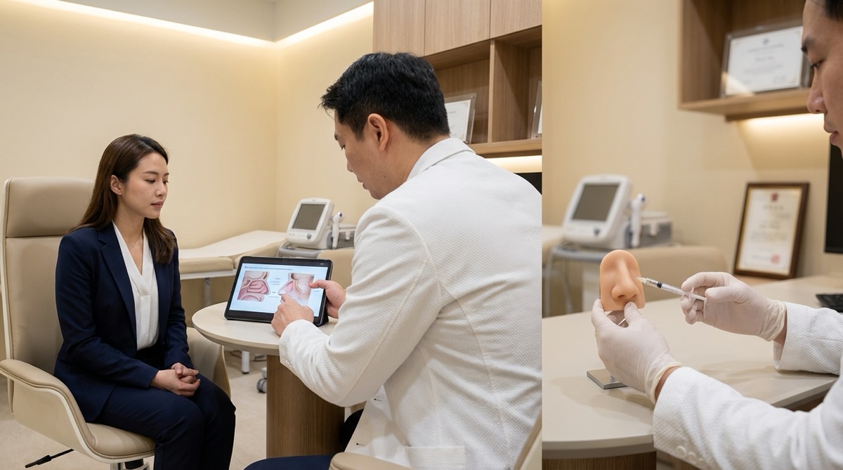 Rinoplastia sem cirurgia vs rinoplastia cirúrgica - comparação de procedimentos