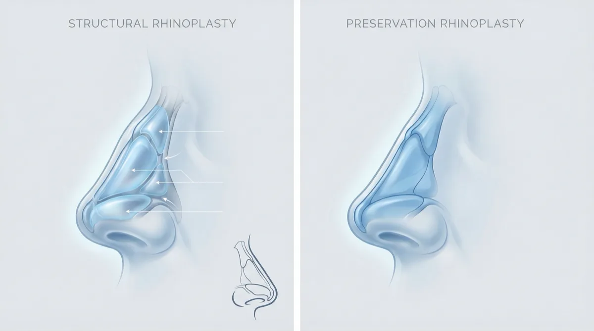 Structural vs Preservation Rhinoplasty: Which Technique Fits Your Nose?
